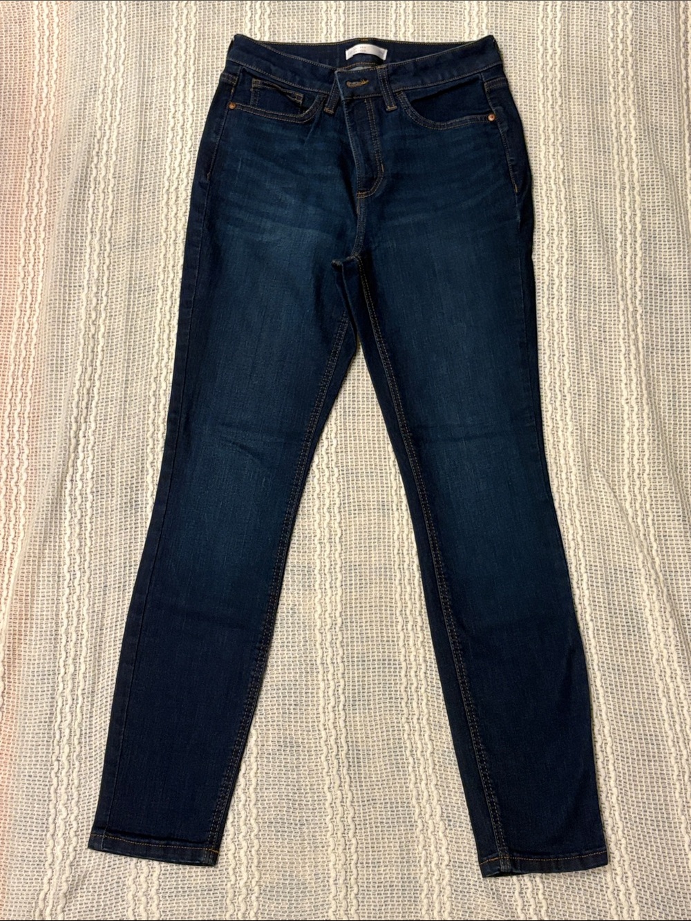 LC Lauren Conrad Dark Indigo Skinny Jeans Size 6